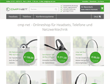 Tablet Screenshot of cmp-net.com